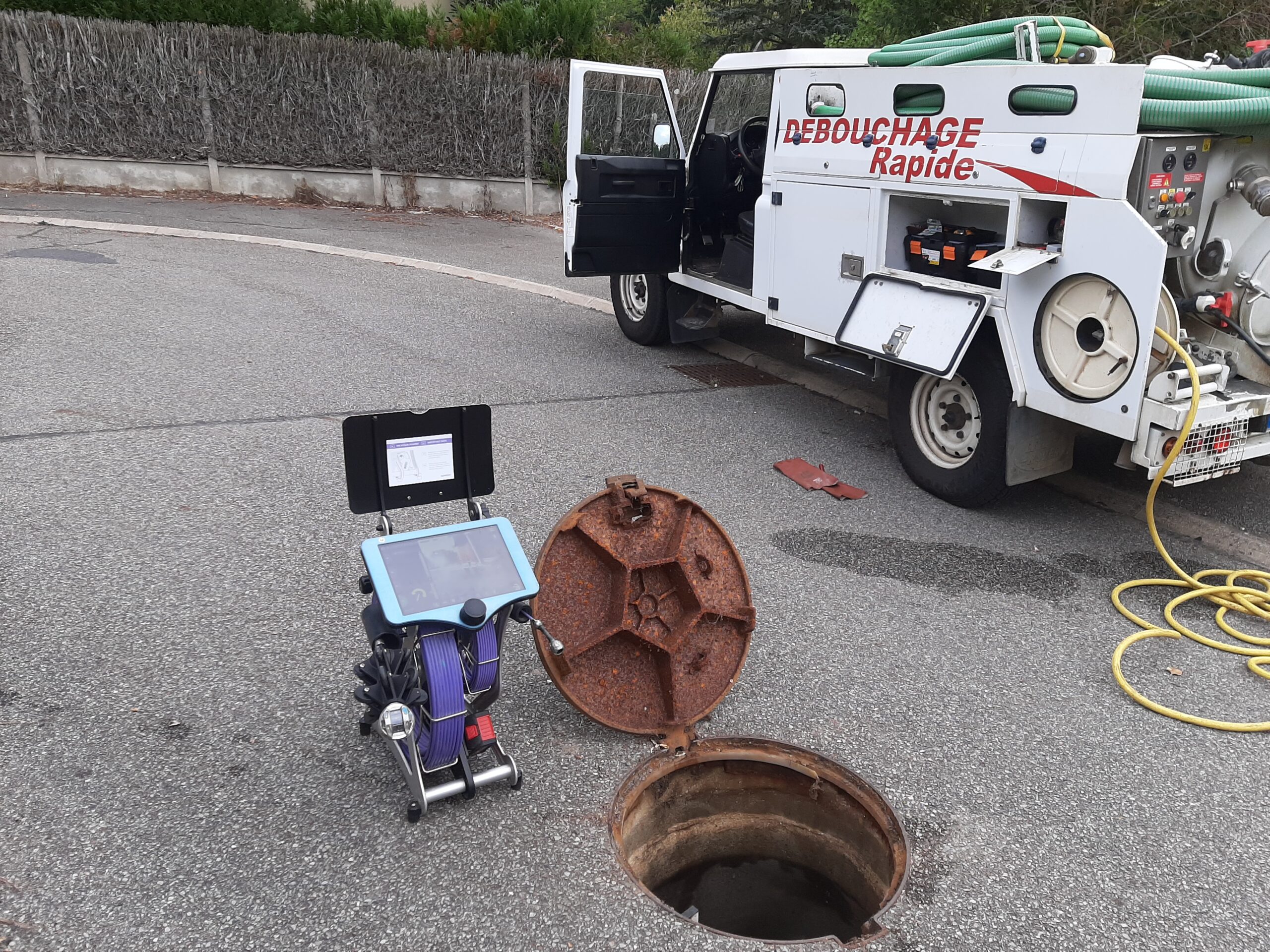 Diagnostic caméra de canalisation GEST-CONECT en Île-de-France